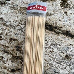 NEW Good Cook Skewers 100PC (11.75 inch bamboo skewers)